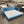 ROVECONCEPTS Velvet Blue Sleeper Sofa