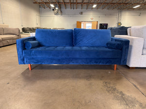 Blue MCM Sofa