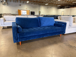 Blue MCM Sofa