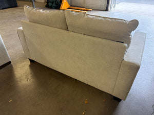 Living Spaces Beige Loveseat