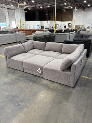 ThomasVille Fallon Sectional - Gray