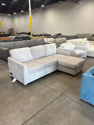 Cameron Sofa Chaise - Taupe