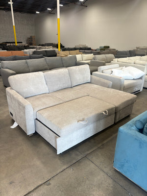 Cameron Sofa Chaise - Taupe