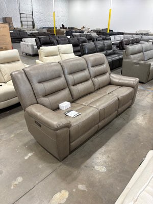 LIKE-NEW Mason Leather Power Sofa