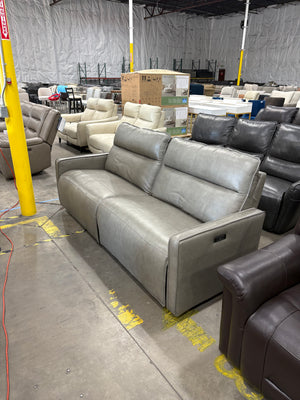 Keira Leather Power Sofa