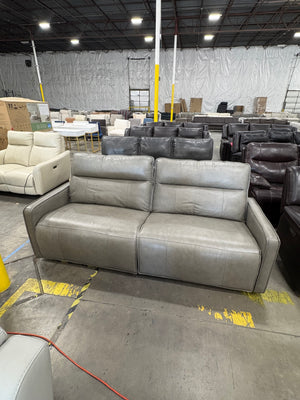 Keira Leather Power Sofa