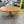 Oak Pedestal Dining Table with Leaf