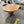 Oak Pedestal Dining Table with Leaf