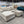 Living Spaces Reversible Chaise Sectional w/ Storage Ottoman