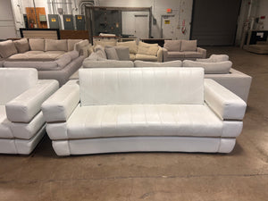 Italian Leather Sofa & Loveseat Set