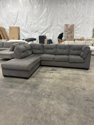 Ashley Gray Chaise Sectional