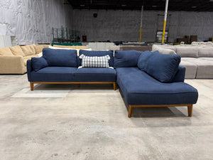 Macy Jolene Navy Sectional