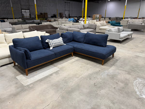 Macy Jolene Navy Sectional