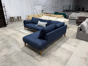 Macy Jolene Navy Sectional