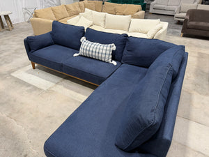 Macy Jolene Navy Sectional
