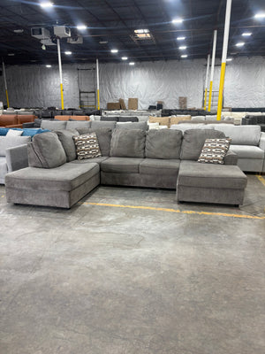 Grey U-Shaped Sectional