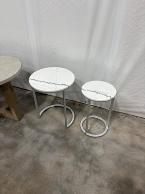 Marble Side Table Set