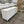 White Geometric 3-Door Credenza / Sideboard Cabinet