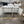 White 3-Door Credenza with Chrome Frame