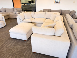 Lowell 6-Piece Modular Sectional - Light Gray