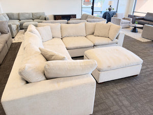 Lowell 6-Piece Modular Sectional - Light Gray