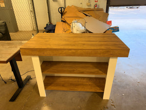 Wooden Kitchen Island