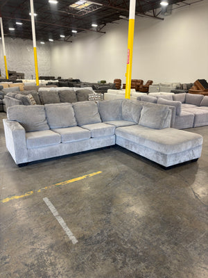 Gray Ashley Chaise Sectional