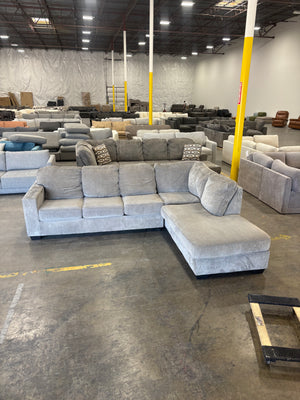 Gray Ashley Chaise Sectional