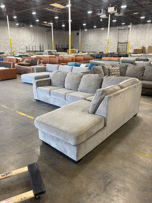 Gray Ashley Chaise Sectional