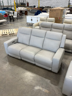 Wren Leather Power Reclining Sofa