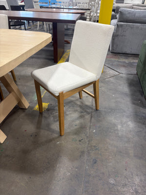 Crate & Barrel Aya Dining Table w/ Nathan James Chairs