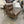 Brown Leather Accent Chair