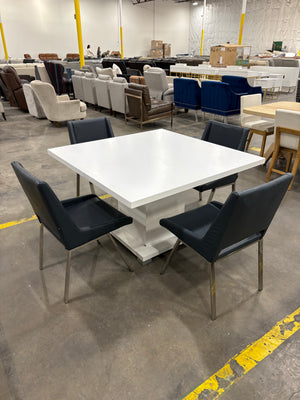 Dining Table with 4 Zuri Chairs