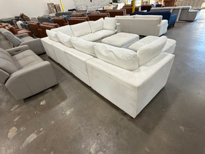 Lowell 8-Piece Modular Sectional - White