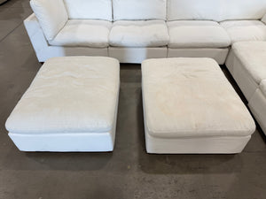 Lowell 8-Piece Modular Sectional - White
