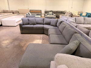Large Gray Sectional