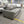 RH Maxwell 95” Gray Leather Sofa