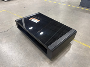 Black West Elm Coffee Table