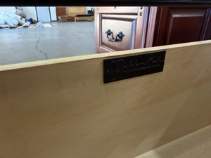 Pair of Cherry Wood 2-Drawer Filing Cabinet