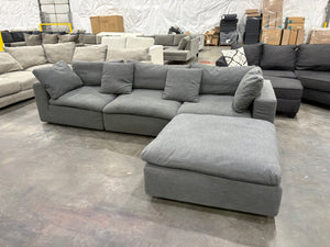 Grey Modular Cloud Sectional