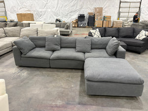 Grey Modular Cloud Sectional