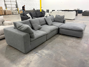 Grey Modular Cloud Sectional