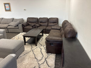 Leather Sofa, Loveseat & Chair Set