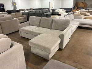 Cameron Sofa Chaise – Taupe