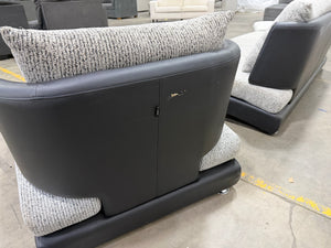 Zuri Modern 3-Piece Loveseat, Chair & Chaise Lounge Set