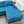 Jonathan Louis Peacock Teal Chaise Sectional