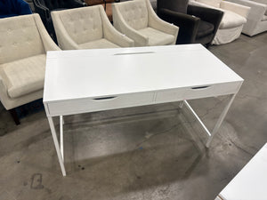 White Desk w/ Storage