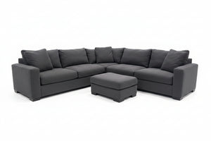 Room & Board 3-Pc Metro L-Shaped Sectional