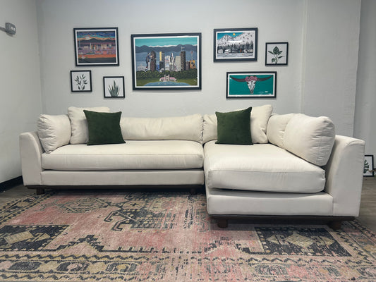 BRAND-NEW Joybird Ivory Miller Sectional