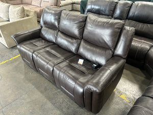 Gilman Creek Alba Leather Power Sofa